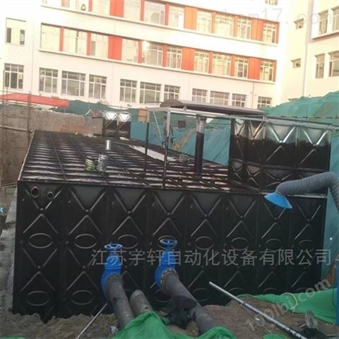 四川抗浮地埋式消防箱泵一体化泵站生产
