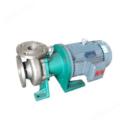 JN/江南 JMP65-50-160不锈钢化工磁力泵 防腐蚀污水泵 硫酸卧式泵厂家 化工泵