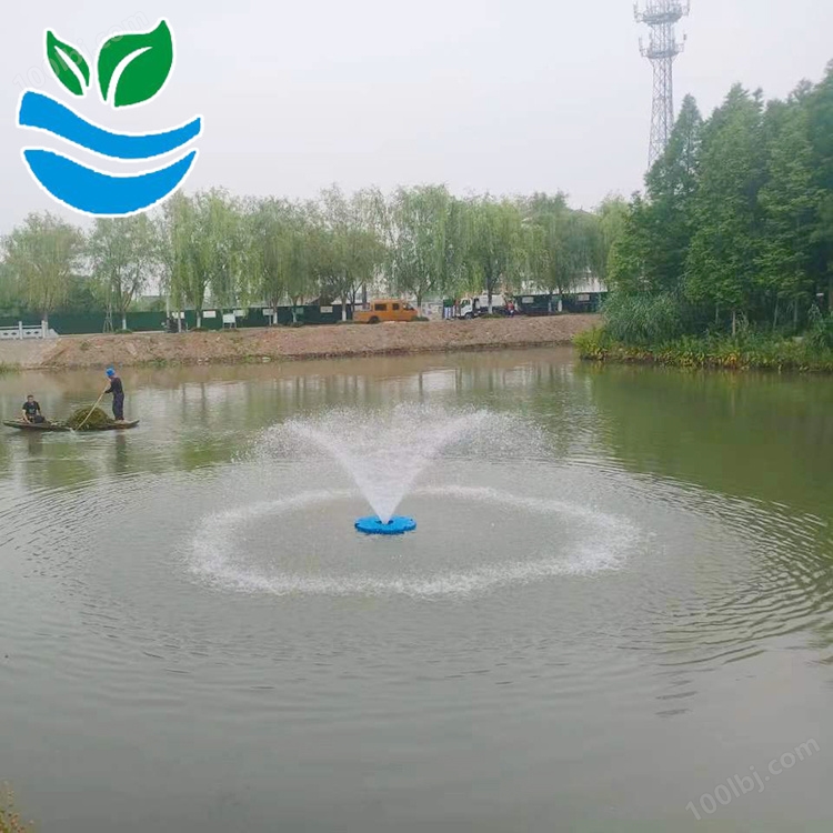 河道浮筒式喷泉曝气机